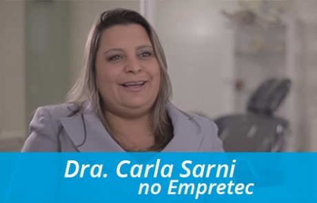 Dra. Carla Sarni no Empretec